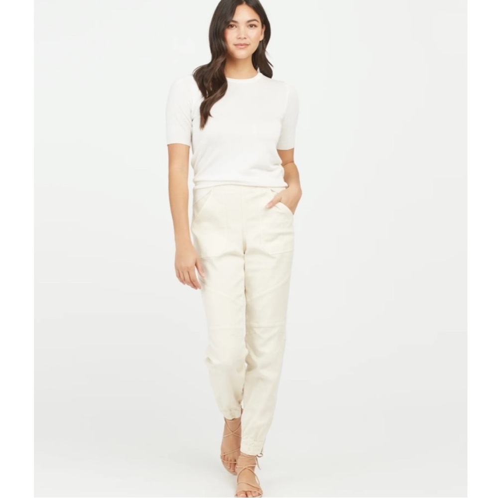 Spanx Stretch Twill Cargo Joggers